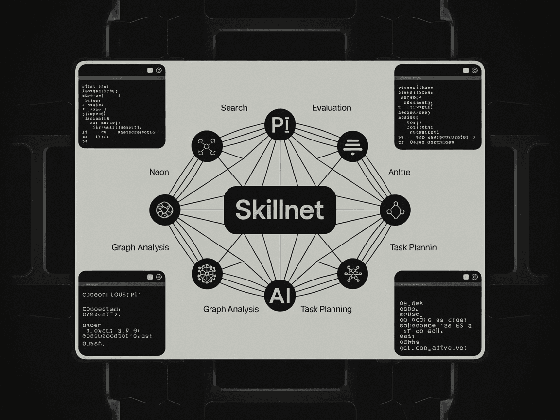 Build Skill-Augmented AI Agents with SkillNet for Search, Evaluation, Graph Analysis, and Task Planning
