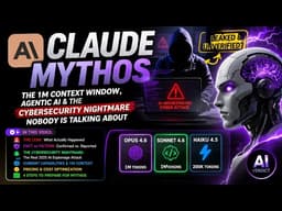 Claude Mythos: The 1M Context Window, Agentic AI & The Cybersecurity Nightmare