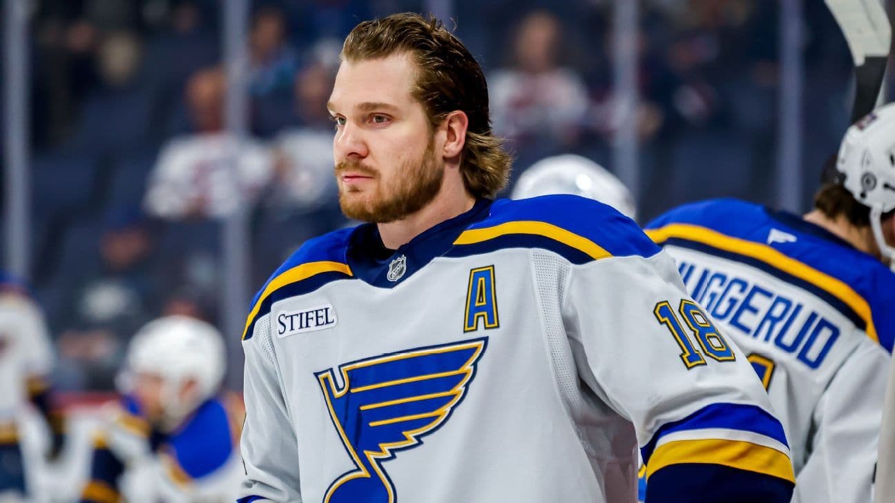 Blues name Thomas as captain despite last season's trade rumors