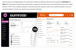Gumroad vs. Etsy: Which Is Better for Beginners in 2026?