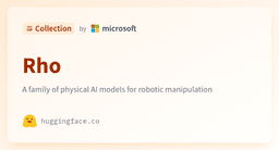 Rho - a microsoft Collection - Hugging Face