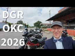 Do I enjoy group rides? I join the Distinguished Gentleman's Ride in Oklahoma City.