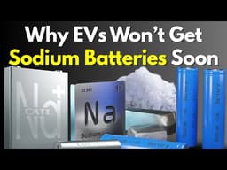 Why Sodium Batteries Aren’t Coming To EVs Anytime Soon