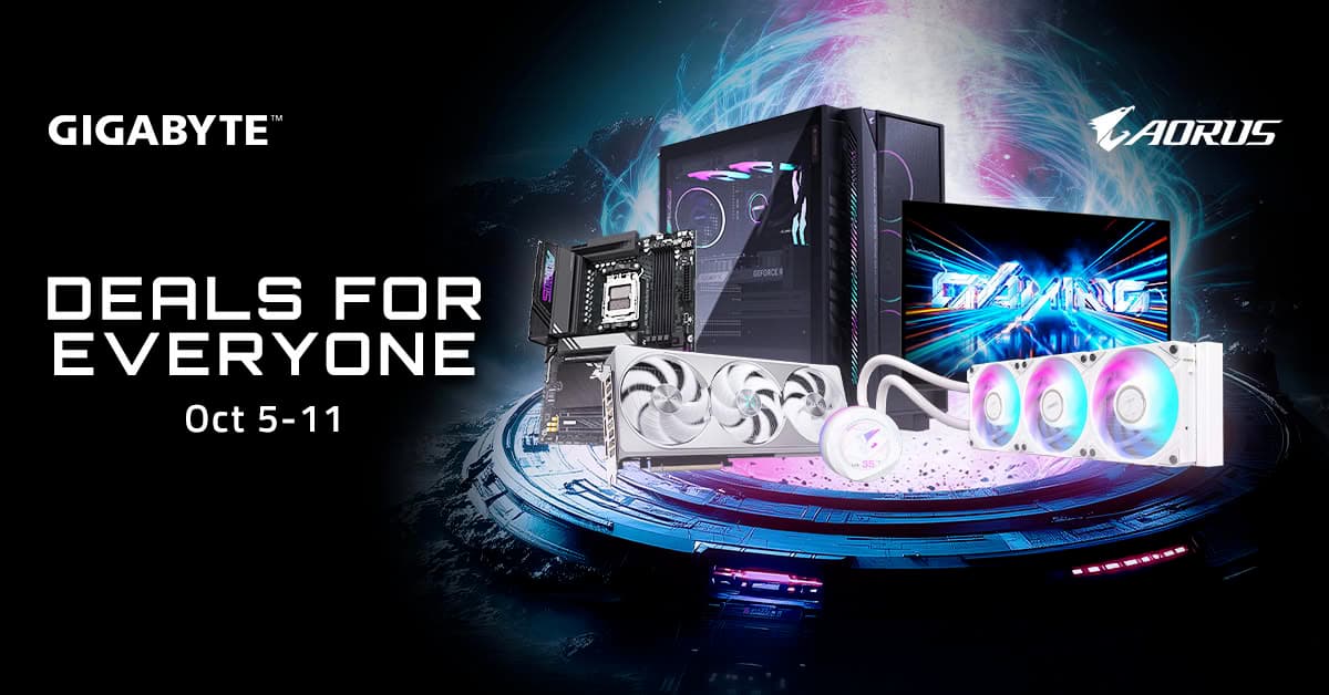 GIGABYTE Levels Up Newegg FantasTech with Big ...