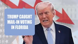 Trump Votes by Mail While Waging War on Mail-In Voting