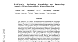 Sci-VBench: Evaluating Knowledge- and Reasoning-Intensive Video Generation in Science Domains