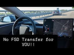Did Tesla Lie About FSD Transfer, I'm NOT HAPPY