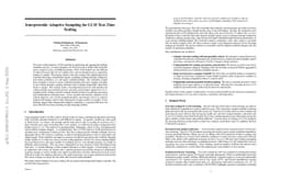 Interpretable Adaptive Sampling for LLM Test-Time Scaling