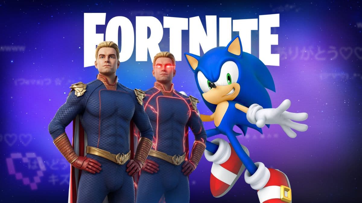 Fortnite Chapter 7 Season 3 Battle Pass Leaks: Homelander, Sonic, and More