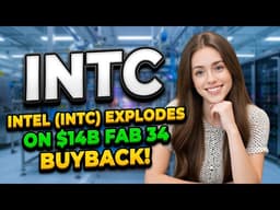 Intel (INTC) Explodes on $14B Fab 34 Buyback! | INTC Stock Analysis