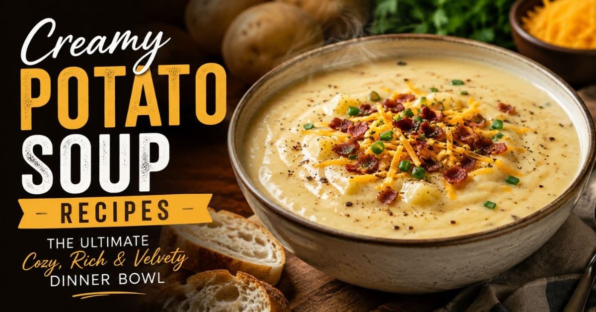 Creamy Potato Soup Recipes: Easy & Cozy Dinner - DaliyDelish