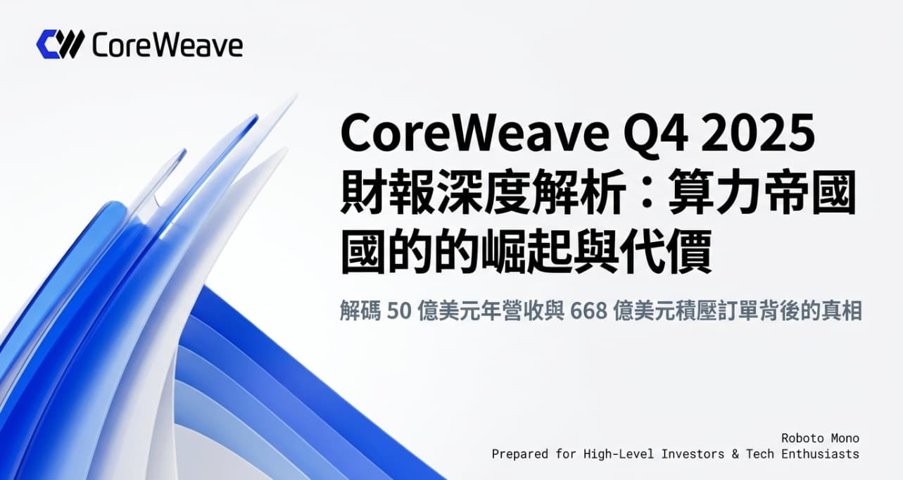 CoreWeave #CRWV 2025 Q4 財報亮點