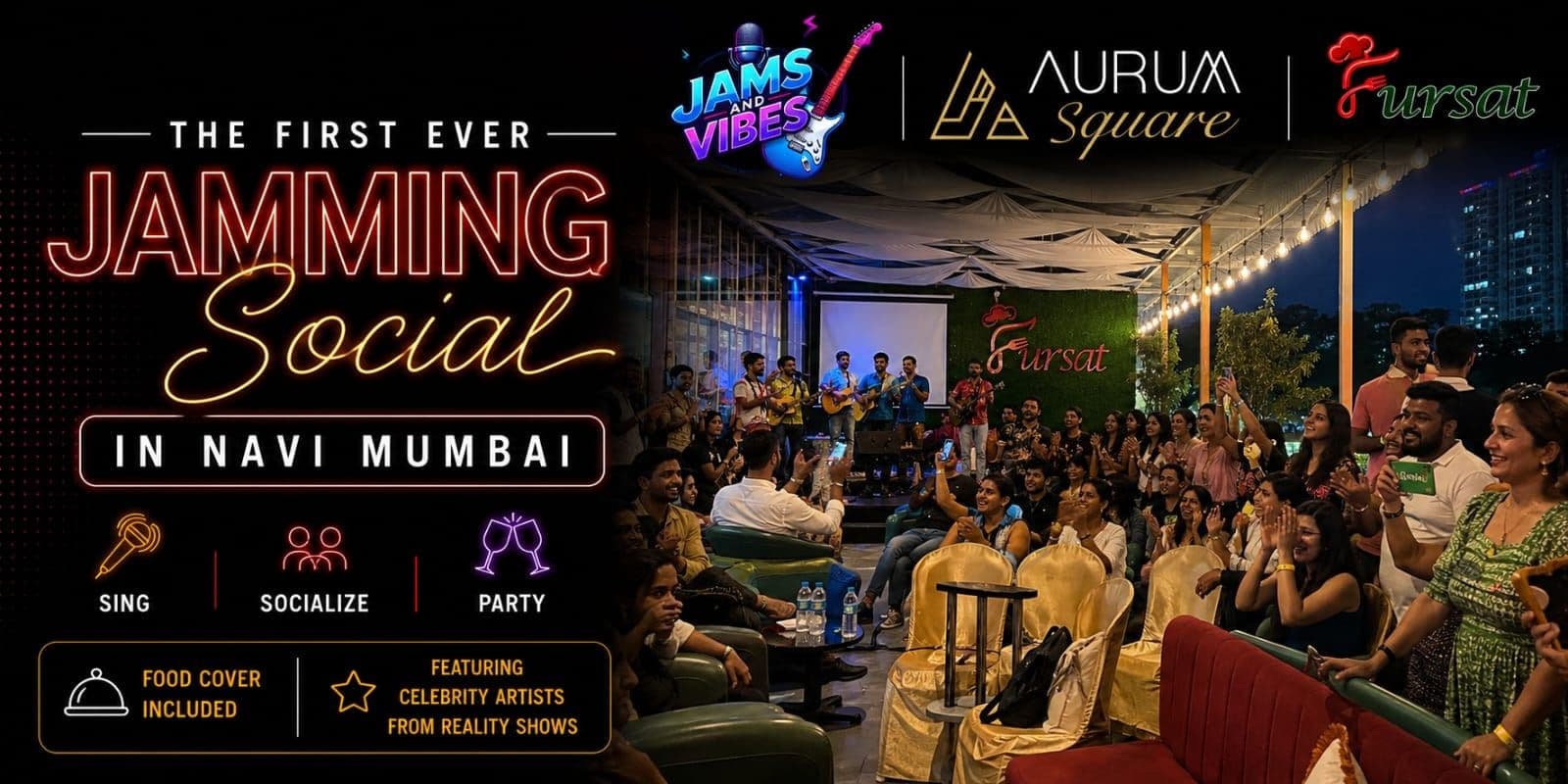 Jamming socials - First ever in Navi Mumbai!