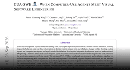 CUA-SWE: When Computer-Use Agents Meet Visual ...
