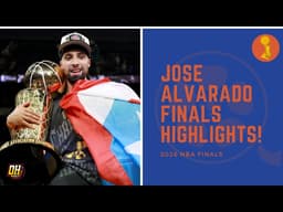 Jose Alvarado 2026 NBA Finals Highlights! (v. SAS)
