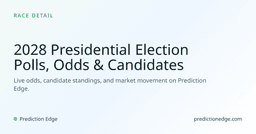 2028 US Presidential Winners by Party | Polls & Odds