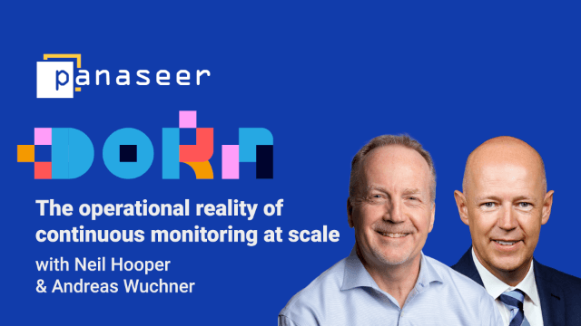 DORA: The operational reality of continuous monitoring at scale