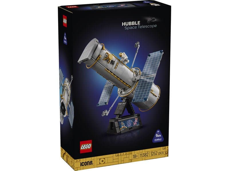 LEGO Icons 11382 Hubble Space Telescope Turns a Real ...