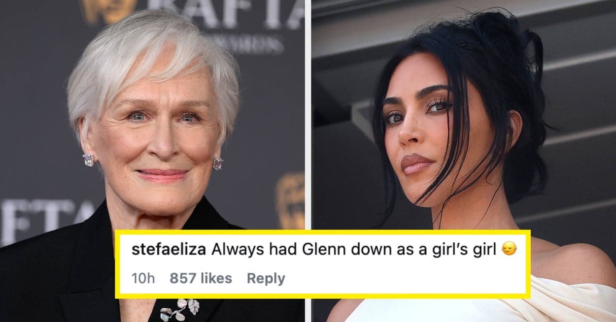 Glenn Close Defends Kim Kardashian On Instagram