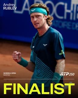 @atptour: Grit. Determination. RUBLEV. 

@AndreyRublev97 comes out on top against Tabilo and is through to his...