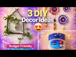 Easy & Aesthetic DIY Home Decor Ideas 🌿 | Waste to Best Craft | Budget Friendly Room Decor