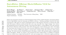 Fast-dDrive: Efficient Block-Diffusion VLM for Autonomous Driving