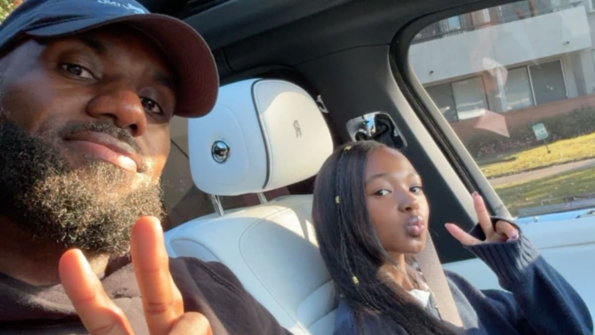 LeBron James puts dad duties first as Zhuri starts sixth grade amid ...