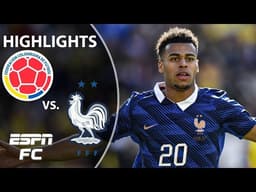 📹 Colombia vs. France | Full Game Highlights | ESPN FC✅ #usa #usashorts #football 