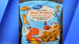 Alert issued for dino-shaped nuggets sold at Walmart over lead levels