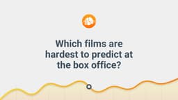 Which films are hardest to predict at the box office?