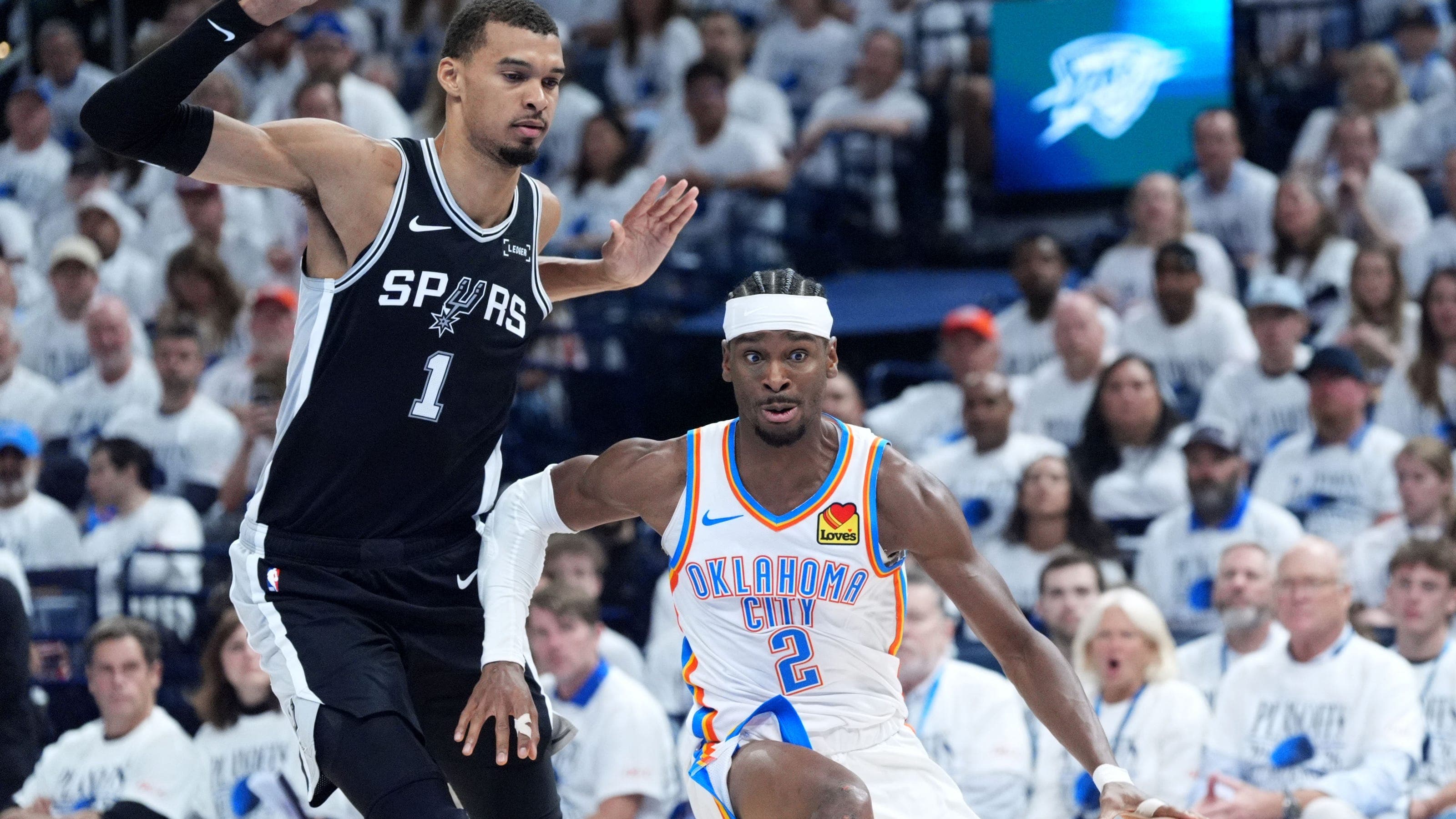 Where to watch Thunder vs Spurs Game 7, TV channel, stream, start time