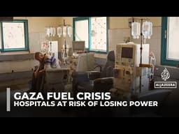 Gaza hospitals near collapse as Israeli blockade halts vital generator parts and oil
