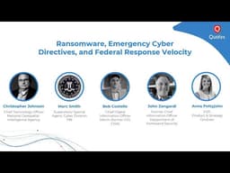 Ransomware, Federal Cyber Response & Incident Readiness | ROCon Public Sector 2026