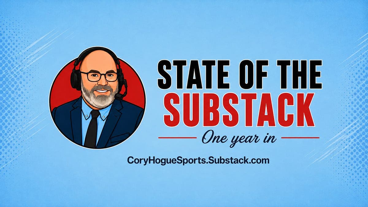 State of the Cory Hogue Sports Substack