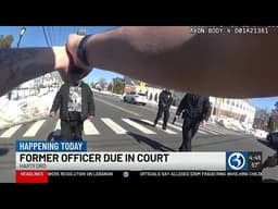 Former Hartford police officer charged in shooting death expected in court