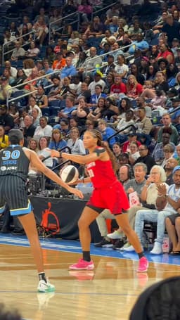 @WNBA: Not only getting the assists, but also getting the put backs 🤑

Rhyne Howard gets the board and puts...