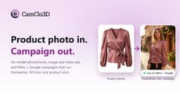 CamClo AI for bulk ad creatives across your catalog