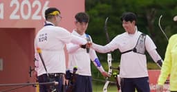Korean Archery Team Concludes Asian Games Rehearsal