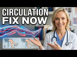 Poor Leg Circulation? Try These 3 Seated Exercises Now