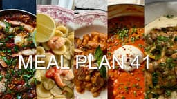 Solo Cook's Meal Plan No. 41