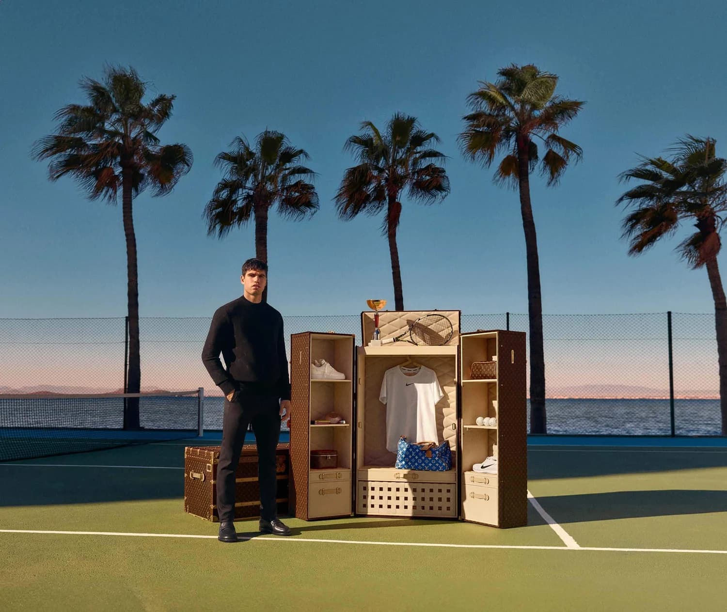 Louis Vuitton x Carlos Alcaraz: Exclusive Trunk Collaboration