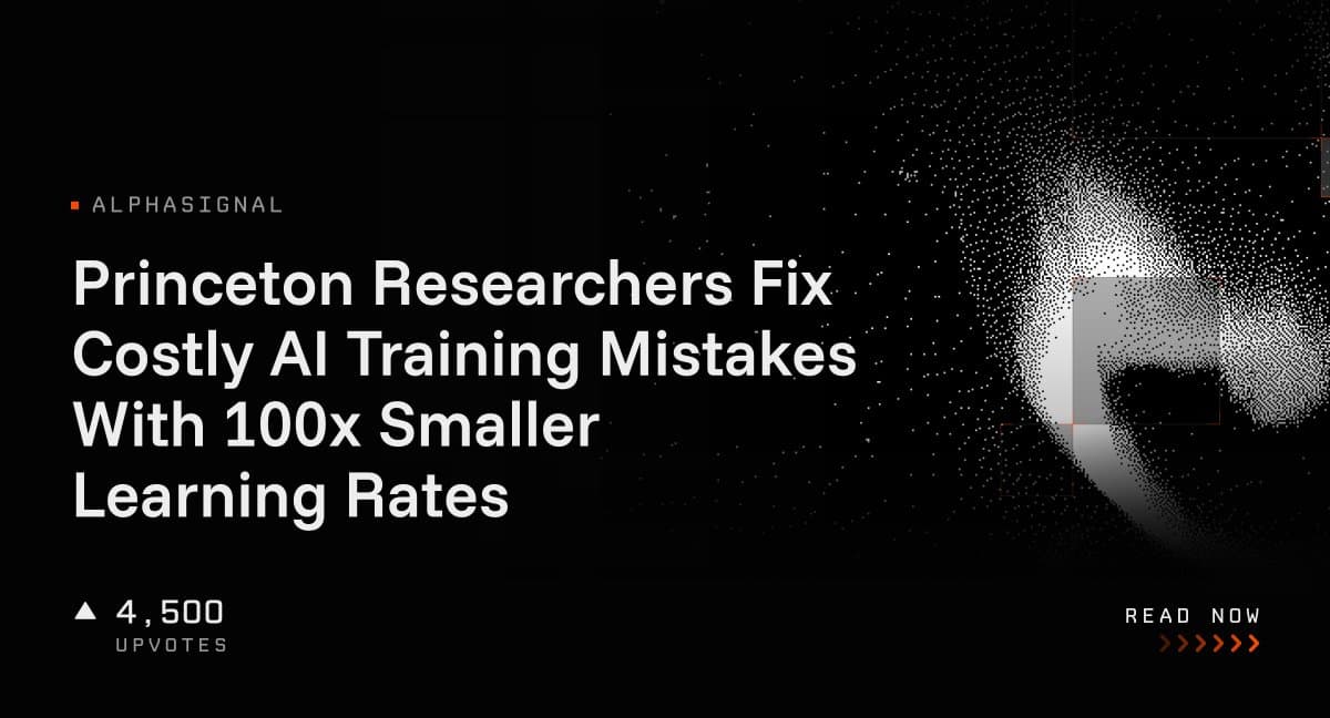 Princeton Researchers Fix Costly AI Training Mistakes With ...