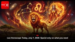 Leo Horoscope Today, July 7, 2026: Spend only on what ...