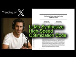 LLMs Synthesize High-Speed Optimization Code