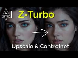 Simple ComfyUI Z Image Turbo Workflow: Generate, Control & Upscale AI Images FAST