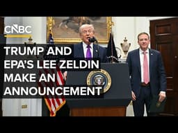 President Trump and EPA Administrator Lee Zeldin make an announcement — 5/21/2026