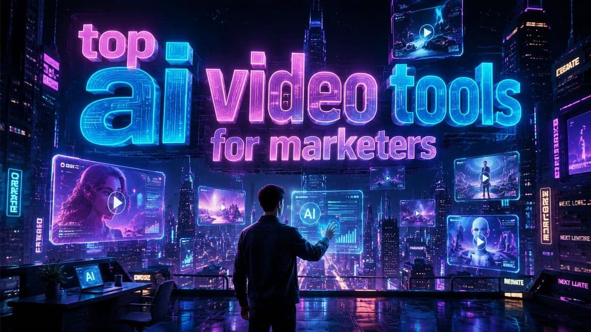 Top AI Video Tools for Marketers in 2026: Future of Content