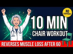 10 Minute Chair Workout That Reverses Muscle Loss After 60 (No Equipment)
