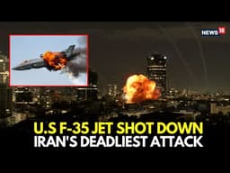 Breaking LIVE: US F-35 Jet Shot Down By Iran | Trump WARNS of Massive Strike on Power Plants | N18G