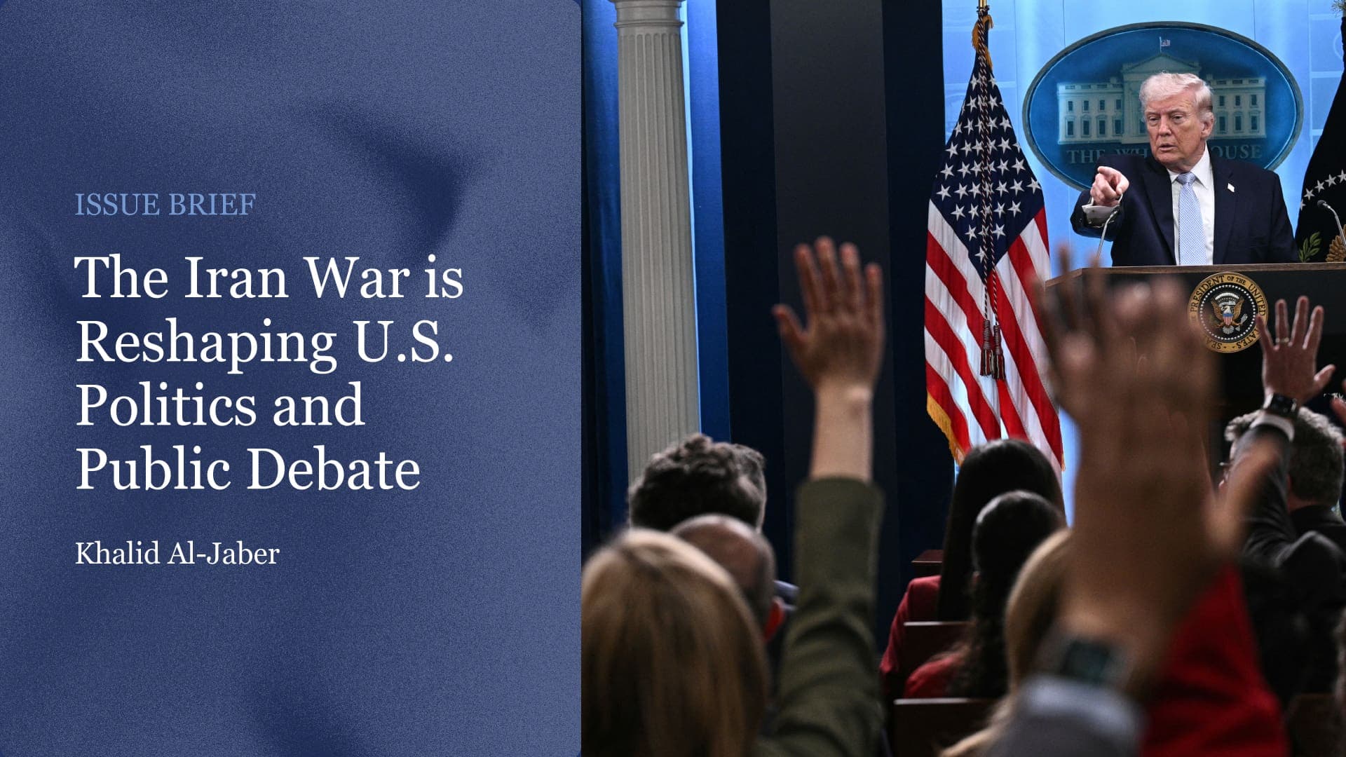 The Iran War is Reshaping U.S. Politics and Public Debate - Middle East Council on Global Affairs